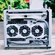 💻 корпус для компьютера kabiou zzaw b2 plus itx: портативный 2021 mid tower для игр и домашнего использования с поддержкой 240 водяного охлаждения и длинной видеокарты. логотип