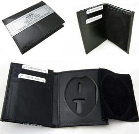 img 4 attached to Premium Leather Wallet for Law Enforcement: Sheriff Officer and Security Professionals