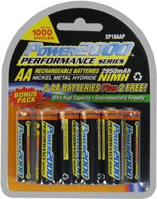 img 1 attached to Power2000 XP 10AA 10 Pack Rechargeable Batteries - Зарядные аккумуляторы Power2000 XP 10AA 10 Pack