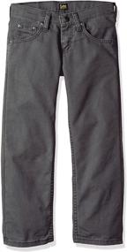 img 2 attached to 👖 LEE Boys Straight Jeans Conway: Trendy Clothing and Stylish Denim for Boys