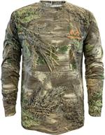 🦌 staghorn long sleeve shirt realtree original: premium men's clothing for t-shirts & tanks logo