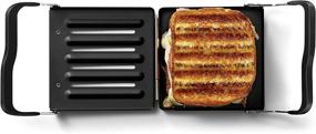 img 4 attached to 🍔 Enhance Your Revolution Toaster with the Ultimate Panini Press Accessory: Create Paninis, Melts, Quesadillas, and More!