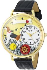 img 4 attached to Whimsical Watches Unisex G0130007 Leather