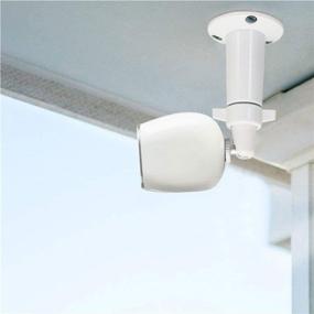 img 3 attached to 📷 Versatile Security Wall Mount - Indoor/Outdoor Mount for Arlo, Arlo Pro, Arlo Pro 2, Arlo Ultra Surveillance Camera with 1/4 Screw Head (White)