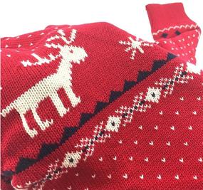 img 1 attached to 🎅 MULLSAN Children's Cute Christmas Sweater - Perfect Gift for Holidays!