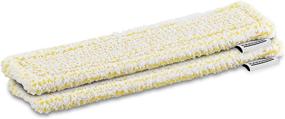 img 4 attached to 🧽 Karcher WV 1 Microfiber Cloths - Enhanced Yellow Cleaning Accessories