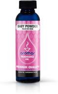 👶 aromar premium fragrance oil: long-lasting baby powder aromatherapy for home - set of 3 bottles logo