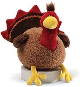 img 2 attached to 🦃 Gund Thanksgiving Plush Turkey with Stuffing