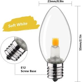 img 3 attached to 💡 RuiaoTD Equivalent Candelabra Brightness: Non-Dimmable Solution for Enhanced Illumination