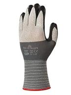 🧤 showa 381l-08 381 nitrile coated work gloves: lightweight, breathable, oil resistant – large (pack of 12 pair) logo