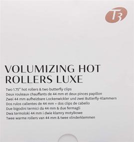 img 3 attached to 📸 T3 Volumizing Hot Rollers LUXE (2-Pack), Hair Curlers and Volumizers for All Hair Lengths, Compatible with T3 Volumizing Hot Rollers LUXE Set