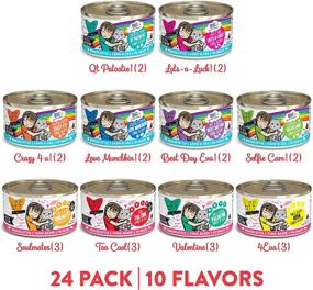 img 3 attached to 🐱 Weruva B.F.F. Holiday Snuggles Variety Pack: Grain-Free Canned Cat Food Bundle - 24-Pack, 2.8oz & 3oz Cans