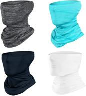 🌞 amagic cool lightweight neck gaiter face mask scarf – perfect for dust, sun protection, and more! logo