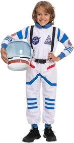 img 4 attached to Halloween Unisex Astronaut Costume with Exquisitely Detailed Design