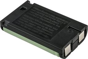 img 2 attached to 🔋 High-Capacity 3.6V 850mAh Ni-MH Cordless Phone Battery - Replacement for Panasonic HHR-P104 Rechargeable Battery, Model KX-TGA520M