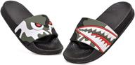 boys' lightweight anti slip sandals slippers by sitaile - enhanced comfort and traction logo
