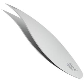 img 2 attached to ✂️ Slice 10456 Stainless Steel Pointed Tip Precision Tweezers: Ultimate Precision in a Single Pack