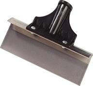 🔪 carlisle 4161900 stainless steel floor scraper - commercial grade with plastic handle (head only) - enhanced seo logo