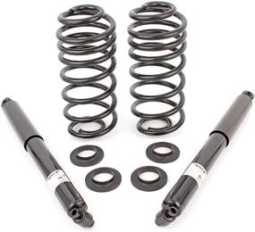 img 1 attached to 🚙 Enhanced Performance Rear Coil Spring Retrofit Kit for 2004-2007 Buick Rainier, Replacing Air Spring with Shocks - Elite Suspension 65230c