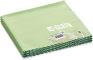 e-cloth reusable microfiber cleaning cloth for phones, tablets & devices - 300 wash guarantee - green (3 pack) logo