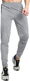 img 4 attached to TBMPOY Athletic Running Jogger Pockets Men's Clothing in Active