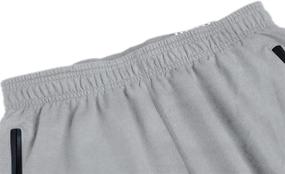 img 3 attached to TBMPOY Athletic Running Jogger Pockets Men's Clothing in Active