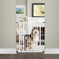 🐾 carlson extra tall walk through pet gate with small pet door: complete kit for ultimate pet safety logo