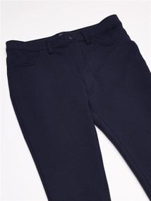 img 3 attached to Stylish Girls' Uniform Jeggings by Childrens Place: Perfect Pants & Capris for Girls' Clothing