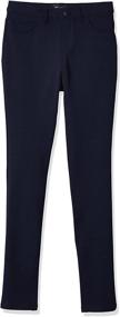 img 4 attached to Stylish Girls' Uniform Jeggings by Childrens Place: Perfect Pants & Capris for Girls' Clothing