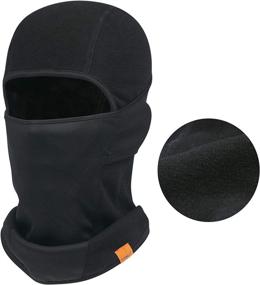 img 3 attached to ❄️ Winter Must-Have: Balaclava Ski Mask - Windproof & Warmer Fleece Face Mask for Skiing, Snowboarding & More