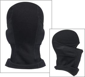 img 2 attached to ❄️ Winter Must-Have: Balaclava Ski Mask - Windproof & Warmer Fleece Face Mask for Skiing, Snowboarding & More