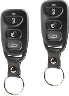 🔑 high-quality car key fob keyless entry remote for 2011-2015 hyundai sonata (osloka-950t), set of 2 logo