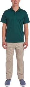 img 2 attached to Nautica Uniform Short Sleeve Performance Men's Clothing and Shirts