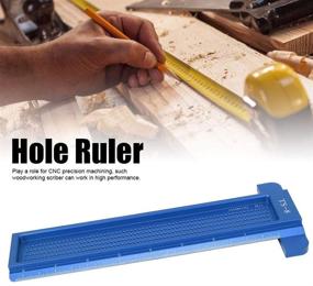 img 1 attached to Precision Woodworking Measuring Test with Aluminum Positioning - Measure & Inspect