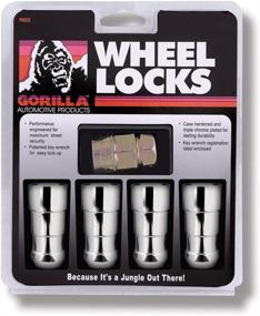 img 4 attached to 🦍 Gorilla Automotive 66641 Duplex Acorn Gorilla Guard Locks (14mm x 1.50 Thread Size) - 4-Pack
