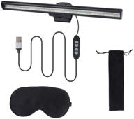🖥️ vigind usb powered monitor clamp lamp - screen light bar, eye protect clip on monitor lamps, adjustable brightness and color, over monitor light bar - includes eye mask (for laptop) logo