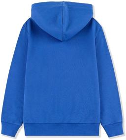 img 3 attached to ALWAYSONE Brushed Sweatshirt: Perfect Athletic Pullover for Boys' Clothing