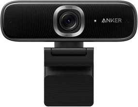 img 4 attached to 💻 Anker PowerConf C300: Веб-камера Full HD с искусственным интеллектом, сертифицированная Zoom, шумоподавляющие микрофоны и коррекция в условиях низкой освещенности.