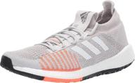 👟 adidas pulseboost white solar running shoes логотип