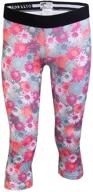 👖 девочки jogger soffe dri capri логотип