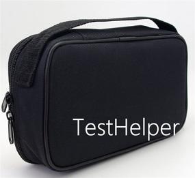 img 1 attached to 🧰 TestHelper KCH18 Soft Carrying Case: Efficient Storage Solution for Handheld Multimeter, Phase Indicator, Thermometer, Calibrator, and Clamp Meter