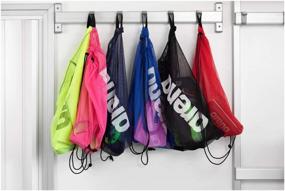 img 1 attached to Arena Team Drawstring Fuchsia Black Sports & Fitness in Water Sports