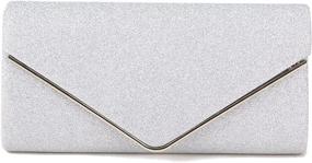 img 4 attached to Taponukea Clutch Evening Envelope Handbags