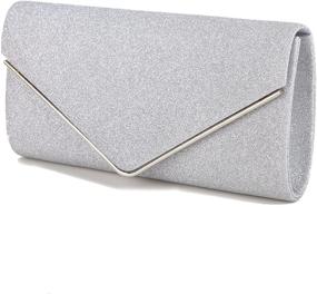 img 3 attached to Taponukea Clutch Evening Envelope Handbags