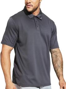 img 4 attached to 👕 MIER Men's Moisture Wicking Polyester Collared Protection Clothing