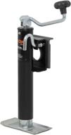 curt 28300 weld-on swivel trailer jack with 2,000 lbs. capacity and 10-1/2 inches vertical travel logo