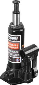 img 1 attached to 🔧 High-performance Torin TAM90203S Hydraulic Bottle Jack - 2 Ton Capacity, with Blow Mold Carrying Case: Ideal for Welding, Storage & Heavy Lifting - Black