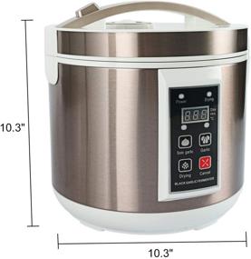 img 3 attached to 🧄 Homend 5L Black Garlic Fermenter: Automatic Garlic Maker for Multiple Clove Garlic in DIY Cooker