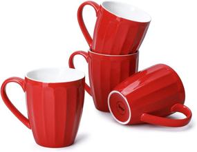 img 3 attached to ☕️ Sweese 602 104 Porcelain Fluted Mugs: Elegant and Functional Drinkware for Every Occasion