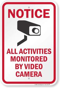 img 4 attached to Enhanced Surveillance with SmartSign Aluminum: Monitor Activities Efficiently